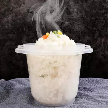 Рисоварка для овощей в микроволновой печи, съемная, легко моется, пароварка на 900 мл, приготовление на пару