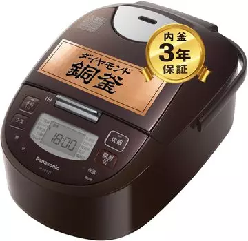 Рисоварка Panasonic Go 2 Tier IH Brown 5.5 SR-FD101-T