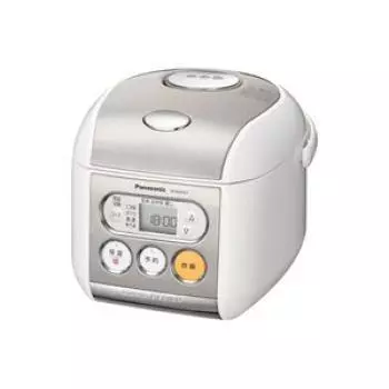 Рисоварка Panasonic на 3 чашки микрокомпьютерного типа белого цвета SR-MZ051-W