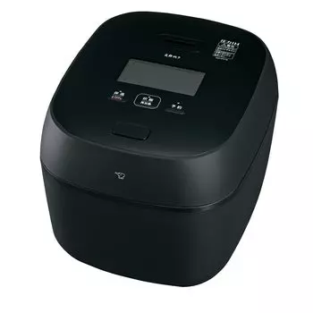 Рисоварка Zojirushi 1 Sho (10 чашек) Тип IH для приготовления пищи под давлением, сделано в Японии, 2 точки для очистки каждый раз, темные чернила NW-FC18-BZ