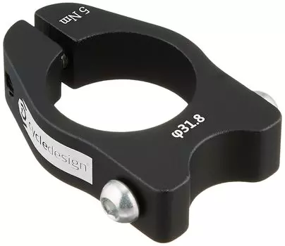 RITEWAY Cycle Design Bicycle Rear Carrier Mounting Seatpost Clamp Black 653126 31.8MM