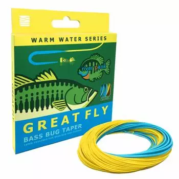 River Peak GREAT FLY Bass Bug Taper (Тропика, №6/7)