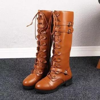 Rivetbeltbuclesqureeelsbisizelceupwoen sboot 35 жёлтый