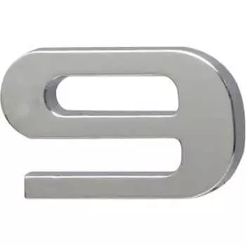 RL Emblem Customized Font Emblem Plated 9CE756