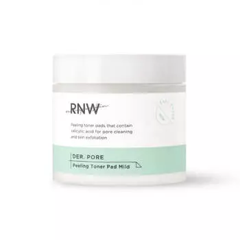 RNW Der Pore Peeling Toner Pad Mild 60шт 140мл