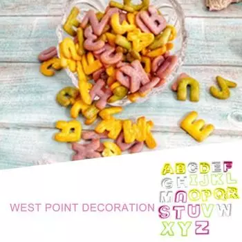 Roamtic модная кухонная форма для печенья с помадкой и буквами, резак для выпечки тортов, пластиковая форма AZ 26