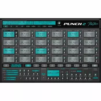 Rob Papen Drum Synth Soft Sound Generator PUNCH 2 Plug-in