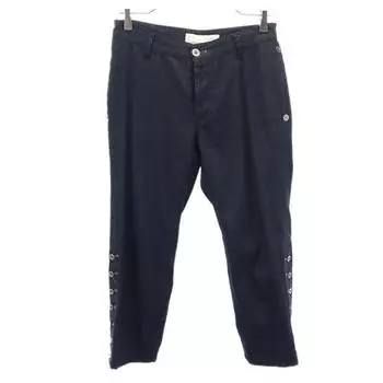 robes&confections Cropped pants black Button fly Women Used