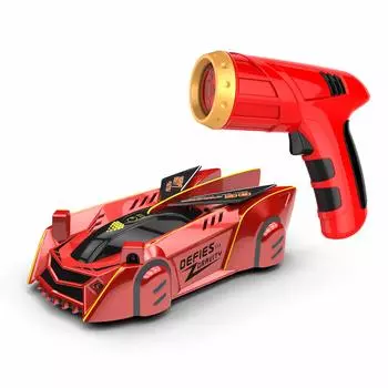 ROBOT PLAZA Машинка на радиоуправлении, бегущая по стенам Машинка на радиоуправлении Ninja Игрушка Машинка на радиоуправлении, бегущая по стенам (красный)