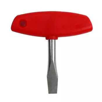 Robust Steel T Handle Screwdriver for Tight Spaces Repairing