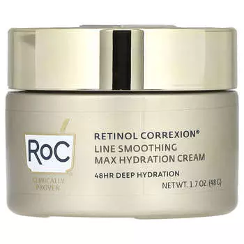 RoC, Retinol Correxion, крем для максимального увлажнения и разглаживания морщин, 48 г (1,7 унции)