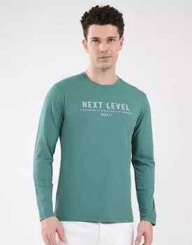 Rock.It Men Round Neck Full Sleeve T-Shirt L