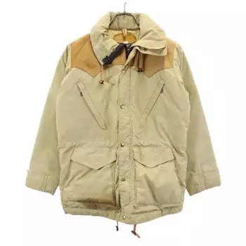 RockyMountain Leather switching design Gore-Tex Leather Switching Down jacket Men s Used