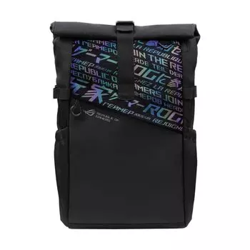 ROG BP4701 Игровой рюкзак 17 дюймов Сумка-рюкзак Сумка на плечо Сумка для ПК Деловая сумка Сворачивающийся рюкзак 17 дюймов Полиэстер 18 л 630 г Черный Японский