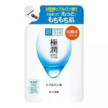 Rohto Pharmaceutical Hada Labo Gokujun Hyaluronic Liquid Refill 170ml x 24 pieces set