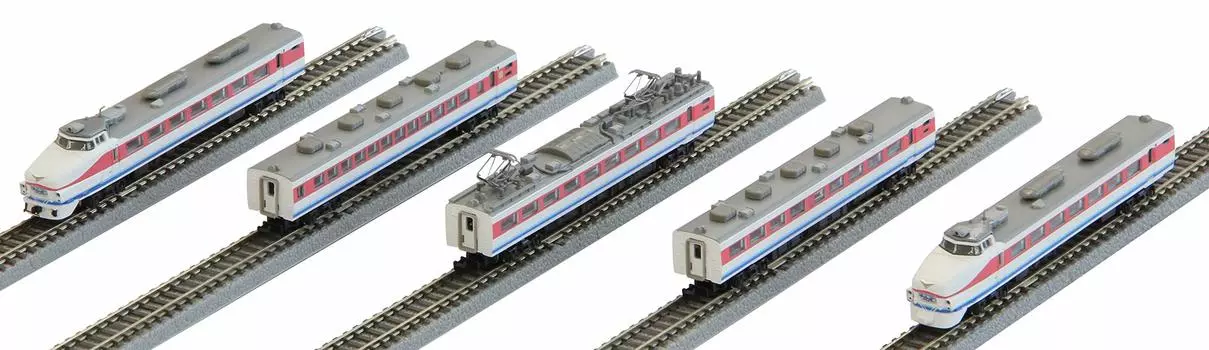 Rokuhan Z gauge 489 серии ограниченный экспресс-поезд ранняя модель Hakusan цветной базовый набор железнодорожная модель поезда Hakusan 5-вагонный T031-1