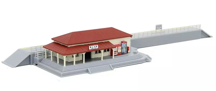 Rokuhan Z gauge S047-2 набор для строительства станции красный