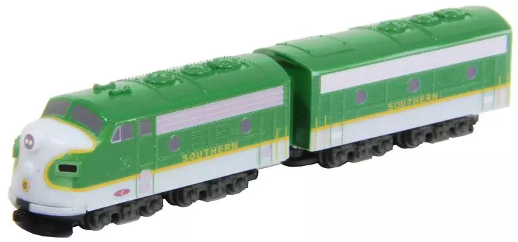 Rokuhan Z Gauge Z Shorty EMD F7 SOUTHERN Железнодорожная модель тепловоза ST012-4