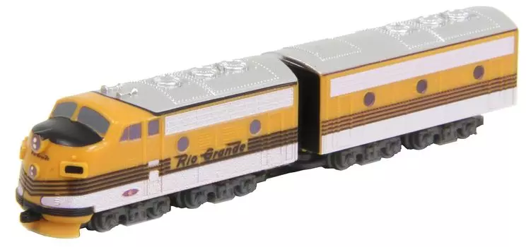 Rokuhan Z Gauge Z Shorty EMD F7 Железнодорожная модель тепловоза D&RGW ST012-3
