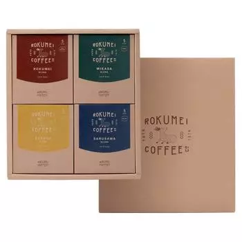Rokumei Coffee Coffee Gift COTONARA 4 смеси, которые обогатят вашу жизнь Подарок Подарок - (Нет тега)