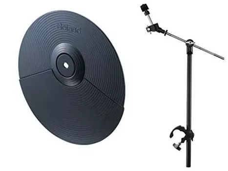ROLAND - Dual Trigger Cymbal Pad CY-5 + MDY-STANDARD MDY-STD Set