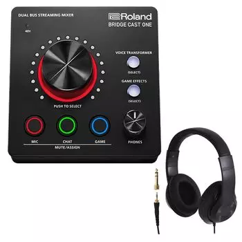 Roland Gaming DAC Mixer BRIDGE CAST ONE Наушники BRC-ONE