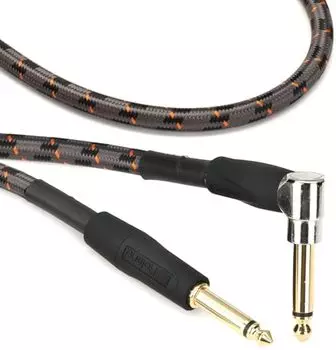 Roland Gold Series Instrument Cable, Angled/Straight 1/4-Inch Jack, 5-Feet