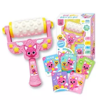 Ролик для чистки Pinkfong Melody Doldol, Розовый, популярные корейские игрушки