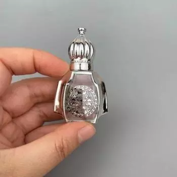 Роликовый флакон с эфирным маслом, 10 мл, многоразовый флакон для духов, стеклянный роликовый флакон с эфирным маслом, косметический контейнер