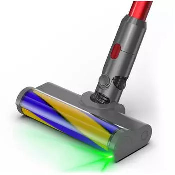 Сменная головка роликовой щетки для пылесоса Dyson V7 V8 V10 V11 V15 с зеленым лазерным светом Насадки для пола CHINA