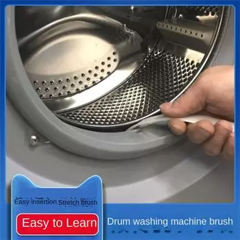 Roller Brush Smooth Flat Nylon Household Cleaning Tools Refrigerator Condenser Cleaning Brush Simple Operation No Lint 520mm Style A