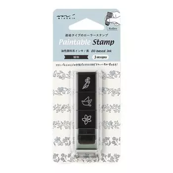 Роллер-штамп Midori с растительным узором 35625006