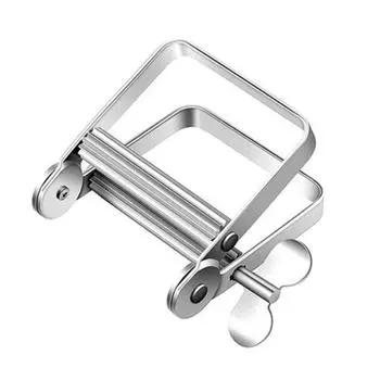 Rolling Toothpaste Squeezer Aluminum Tooth Paste Dispenser Metal Cosmetic Paint Extruder Lazy