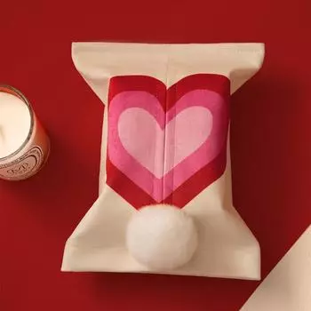 Romantic Paper Towel Storage Bag Plush Paper Towel Cover Creative Light Luxury Tissue Box Bedroom Style 1