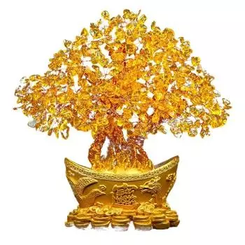 Room Craft Gathering Wealth Decorative Articles Fortune Tree Money Tree Ornaments Desktop Ornaments S