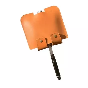 Roost Outdoors с чехлом из натуральной кожи для пескоструйной обработки Hot Sand Maker [Изготовлено из натуральной кожи]