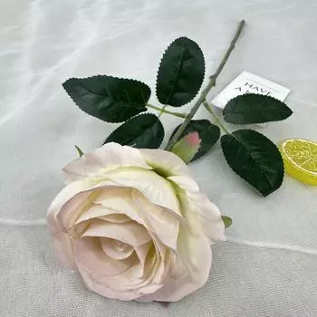 Rose Flower Artificial Wedding Hotel Restaurant Desktop Decoration Ornament Light Pink