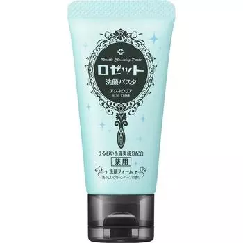 Rosette Face Wash Pasta Face Wash Pasta Acne Clear Mini 30 г (Квази-лекарство) Основы очищения лица После ополаскивания тщательно смойте, не оставляя следов.