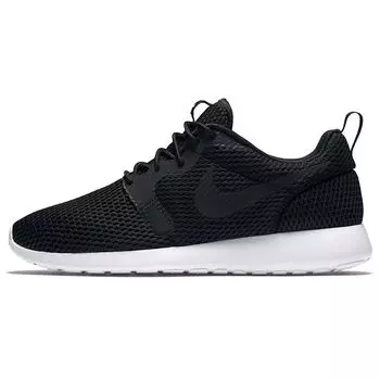 Nike Roshe One Hyperfuse Breathe Черные Мужские Кроссовки Черно-Белые 833125-001 44