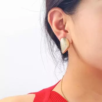 Роскошные серьги-нити из ракушек: Стиль пляжного отдыха, открытая застежка для ушей для женщин золотой