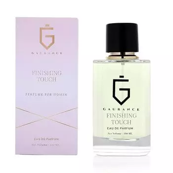 Роскошные женские духи Gaurance Finishing Touch Special Edition - оригинальный французский аромат с стойким запахом Eau De Parfum -100 мл 100 ml