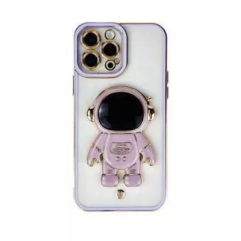 Роскошный чехол-держатель с астронавтом для iPhone 11 12 13 14 Pro Max X XR XS, мягкий бампер на SE2 SE3 6S 7 8 Plus, чехол-подставка For iPhone 13