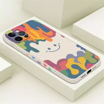 Роскошный чехол для телефона IPhone 14 13 12 11 Pro Max Xs X Xr 6S 8 7 Plus Apple, силиконовый мягкий защитный чехол For iPhone 6 or 6S чёрный