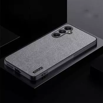 Роскошный кожаный чехол для Galaxy A25, чехол для Samsung A25 5G, противоударный чехол с текстурой коры для Samsung Galaxy A25 5G, бампер for Galaxy A25 5G