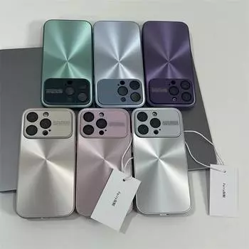 Роскошный крутой чехол с 3D Laser Aurora для iPhone 14 Plus 13 12 11 Pro Max, защита объектива большой камеры, жесткий матовый чехол-бампер для телефона iPhone 14 Pro Max чёрный