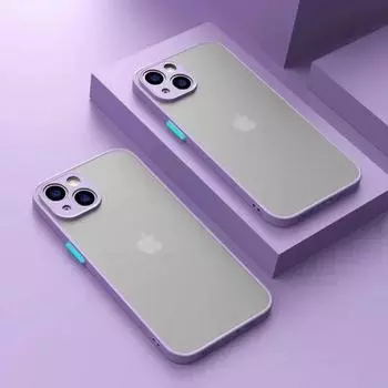 Роскошный матовый чехол для телефона IPhone 15 14 13 12 11 Pro Max Mini X XS Max XR 7 8 Plus SE, мягкий силиконовый противоударный чехол For iphone15