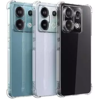 Роскошный прозрачный чехол для Xiaomi Redmi Note 13 12 11 Pro Plus Note 10 9 PRO MAX 10S 9S Мягкий прозрачный ультратонкий ударопрочный защитный чехол REDMI NOTE 13 4G