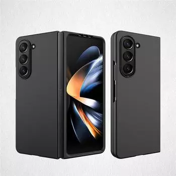 Роскошный ультратонкий твердый чехол для Samsung Galaxy Z Fold 5 5G, чехол со встроенной камерой, противоударные чехлы для телефонов, чехол Fundas For Z Fold 5