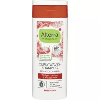 Rothman Altera Wave Curl Shampoo Organic Macadamia Oil 200ml
