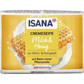 Rothman ISANA Cream Soap Milk & Honey 150g
